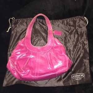 Fuschia Authentic Coach Bag